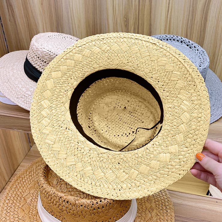 カンカン帽子 紫外線対策ストローハット | SUNSHINE CLOSET | 詳細画像10 