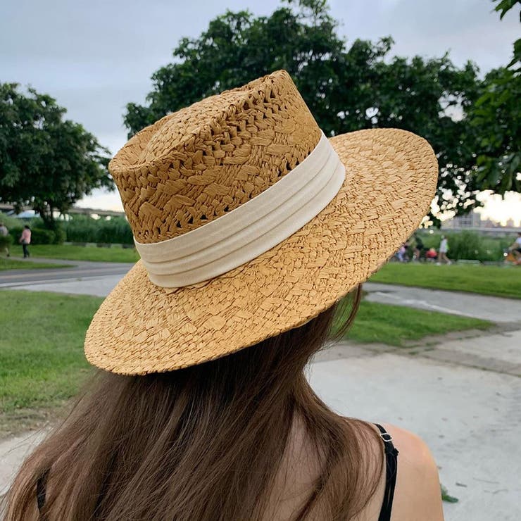 カンカン帽子 紫外線対策ストローハット | SUNSHINE CLOSET | 詳細画像4 