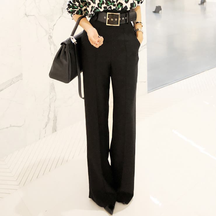 ワイドレッグパンツ ハイウェスト スーツパンツ 品番 Agcw Angelcloset エンジェルクローゼット のレディース ファッション通販 Shoplist ショップリスト