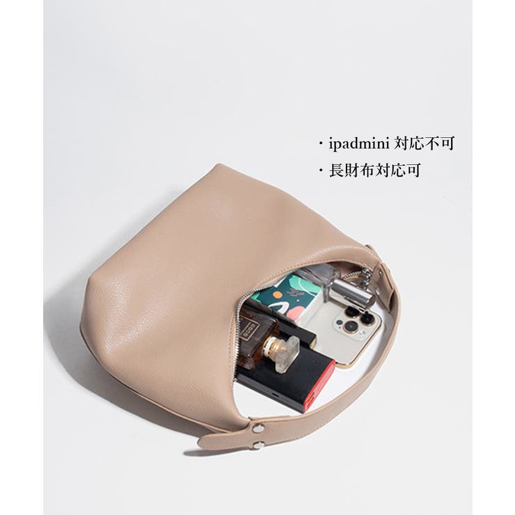 フェイクレザーワンハンドルバッグ 韓国風[品番：AGCW0005725