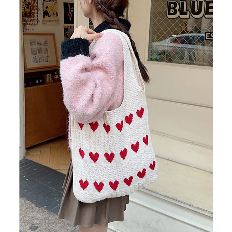 レディース 編みニット鞄 折りたたみ | SUNSHINE CLOSET | 詳細画像5 