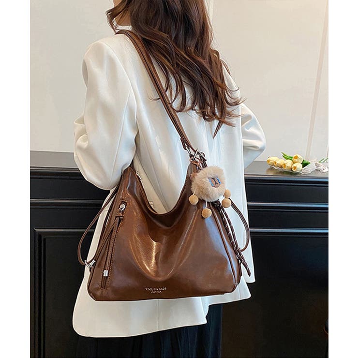 レディース 上品 フェイクレザーバッグ | SUNSHINE CLOSET | 詳細画像10 