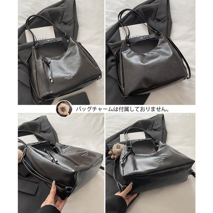レディース 上品 フェイクレザーバッグ | SUNSHINE CLOSET | 詳細画像23 