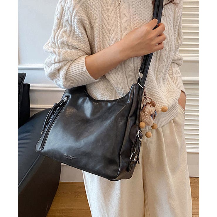 レディース 上品 フェイクレザーバッグ | SUNSHINE CLOSET | 詳細画像4 