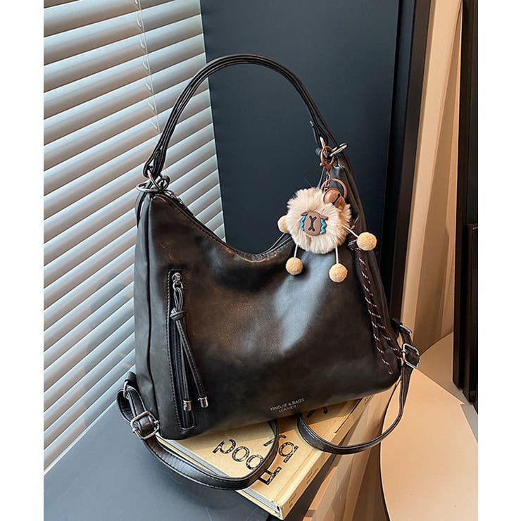 レディース 上品 フェイクレザーバッグ | SUNSHINE CLOSET | 詳細画像5 