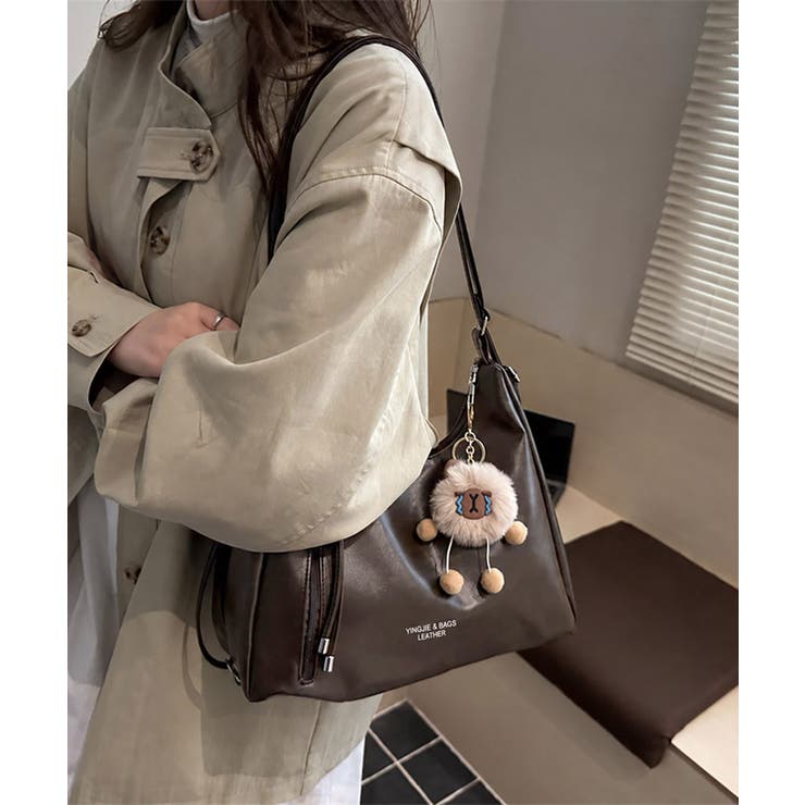レディース 上品 フェイクレザーバッグ | SUNSHINE CLOSET | 詳細画像6 