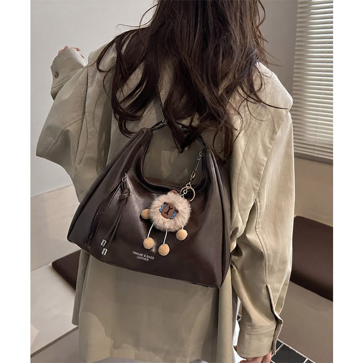 レディース 上品 フェイクレザーバッグ | SUNSHINE CLOSET | 詳細画像7 