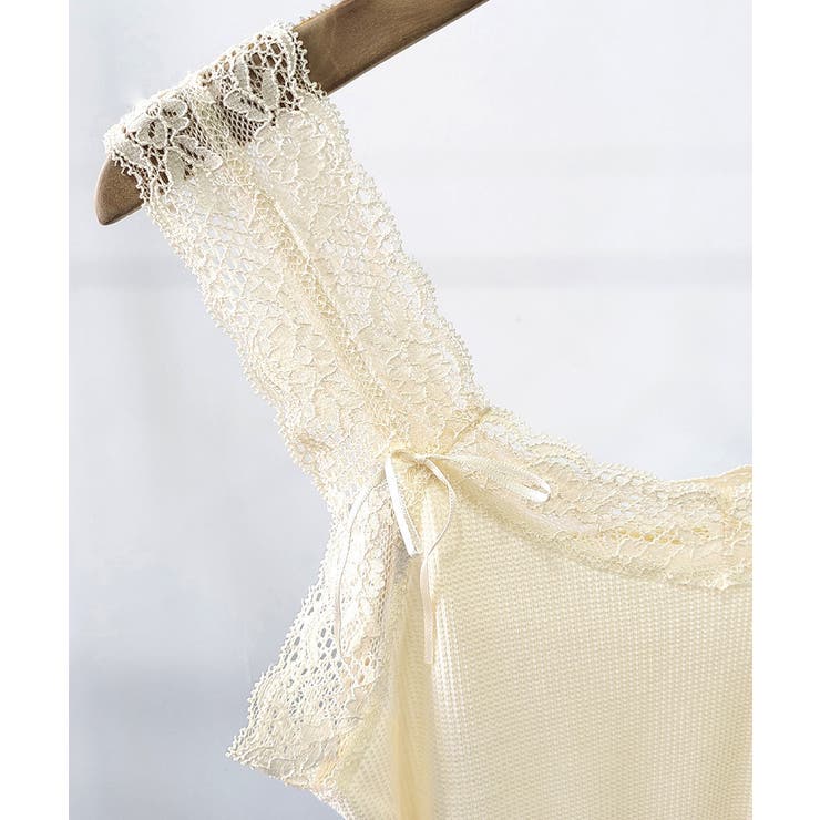 レースタンクトップ リブインナー 薄手 | SUNSHINE CLOSET | 詳細画像14 