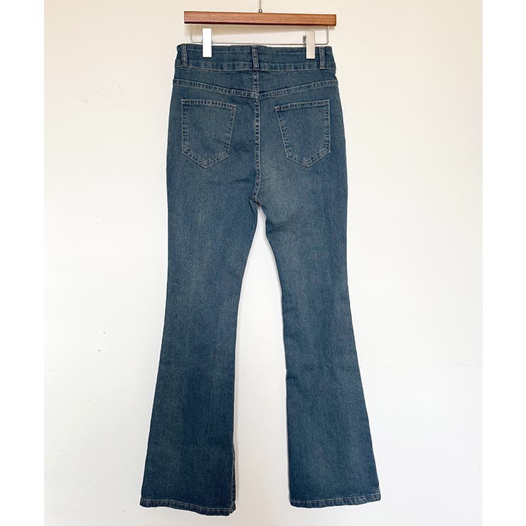 セミフレアデニムパンツ 美脚おしゃれ | SUNSHINE CLOSET | 詳細画像17 