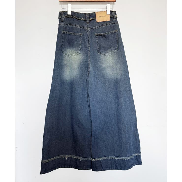 ハイウエスト デニムワイドパンツ 韓国風 | SUNSHINE CLOSET | 詳細画像18 