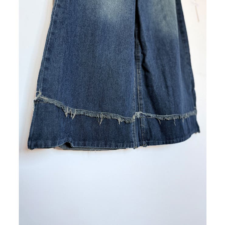 ハイウエスト デニムワイドパンツ 韓国風 | SUNSHINE CLOSET | 詳細画像21 