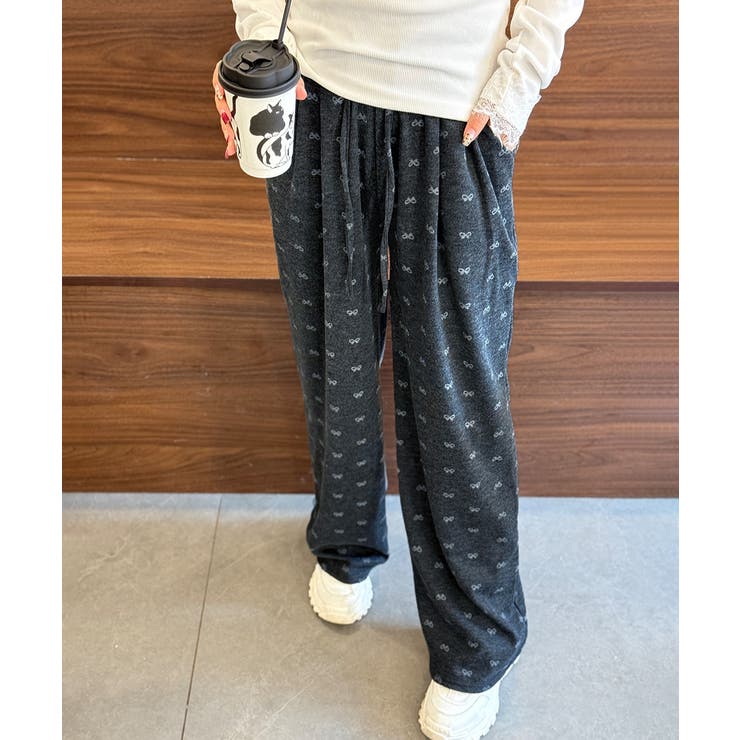 薄手スウェットパンツ 韓国風ワイドパンツ | SUNSHINE CLOSET | 詳細画像11 