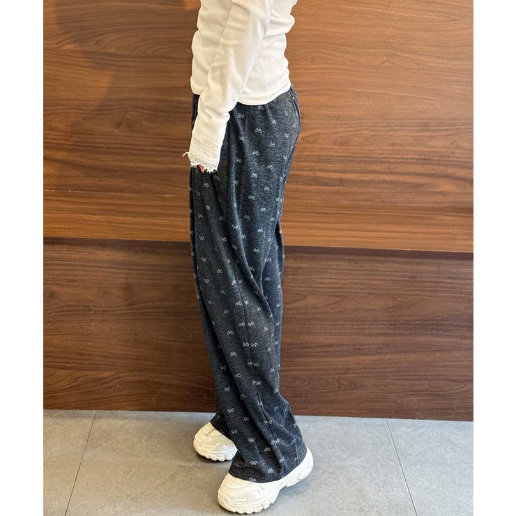 薄手スウェットパンツ 韓国風ワイドパンツ | SUNSHINE CLOSET | 詳細画像12 