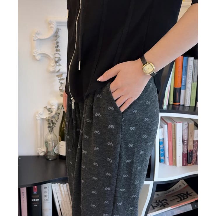 薄手スウェットパンツ 韓国風ワイドパンツ | SUNSHINE CLOSET | 詳細画像14 