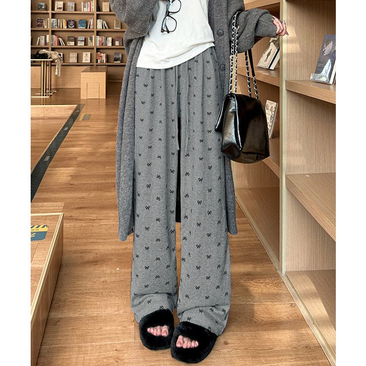 薄手スウェットパンツ 韓国風ワイドパンツ | SUNSHINE CLOSET | 詳細画像6 