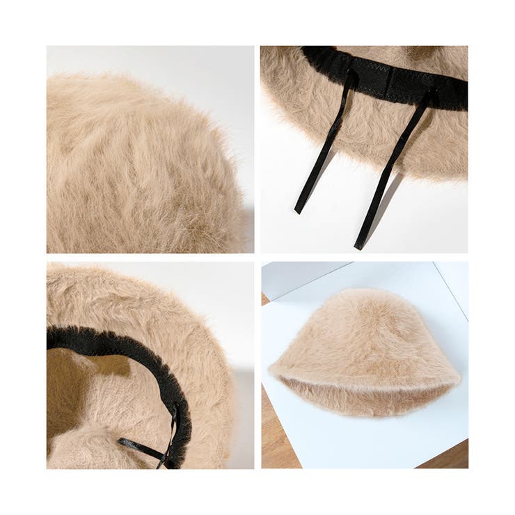 バケットハット 起毛 暖かい帽子 秋冬 | SUNSHINE CLOSET | 詳細画像12 