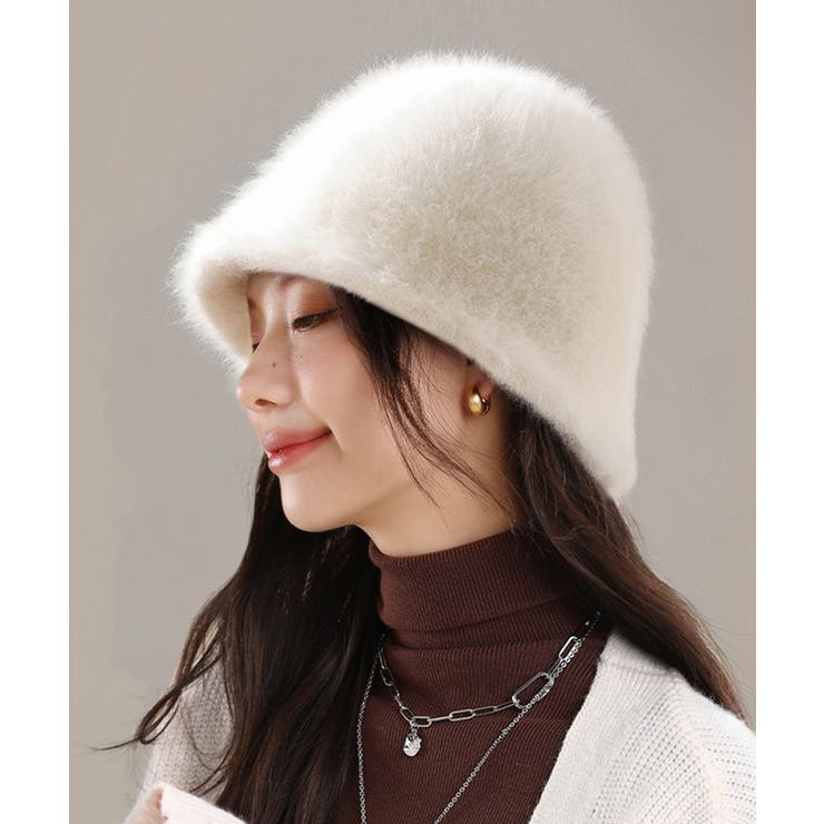 バケットハット 起毛 暖かい帽子 秋冬 | SUNSHINE CLOSET | 詳細画像4 