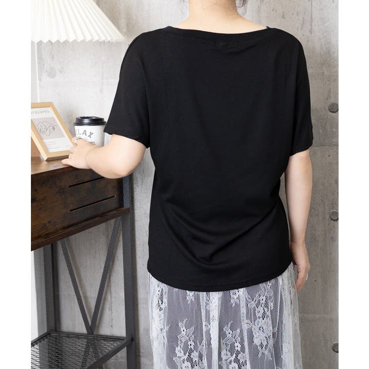 VネックTシャツ春夏 半袖トップス韓国風 | SUNSHINE CLOSET | 詳細画像17 