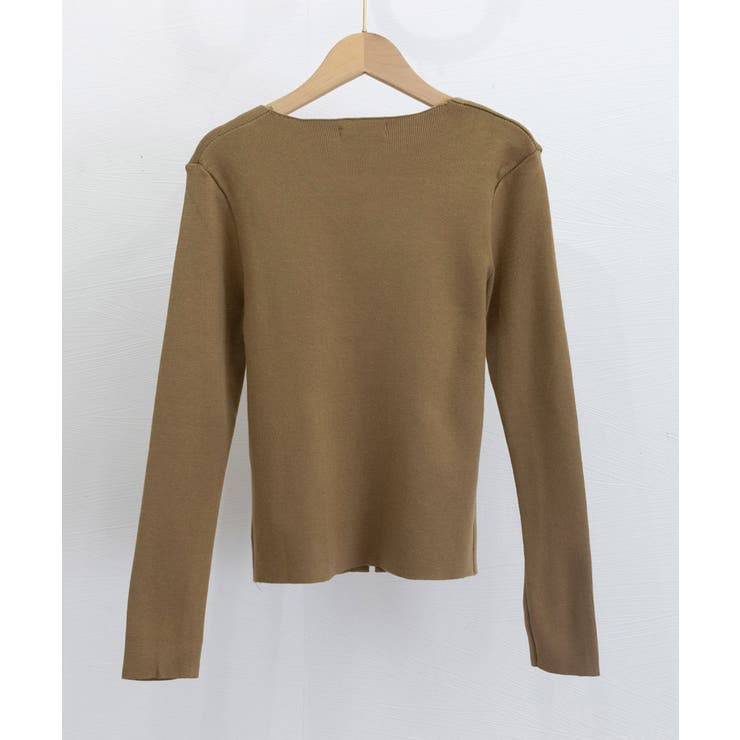 ニットトップス レディース Vネック長袖 | SUNSHINE CLOSET | 詳細画像16 