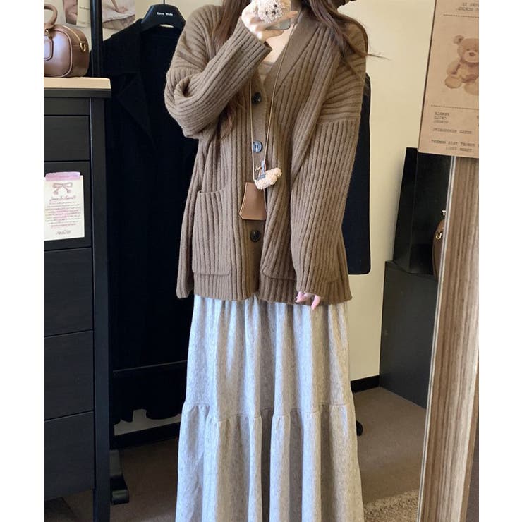 レディーストップス 長袖カーデ 秋冬 | SUNSHINE CLOSET | 詳細画像6 