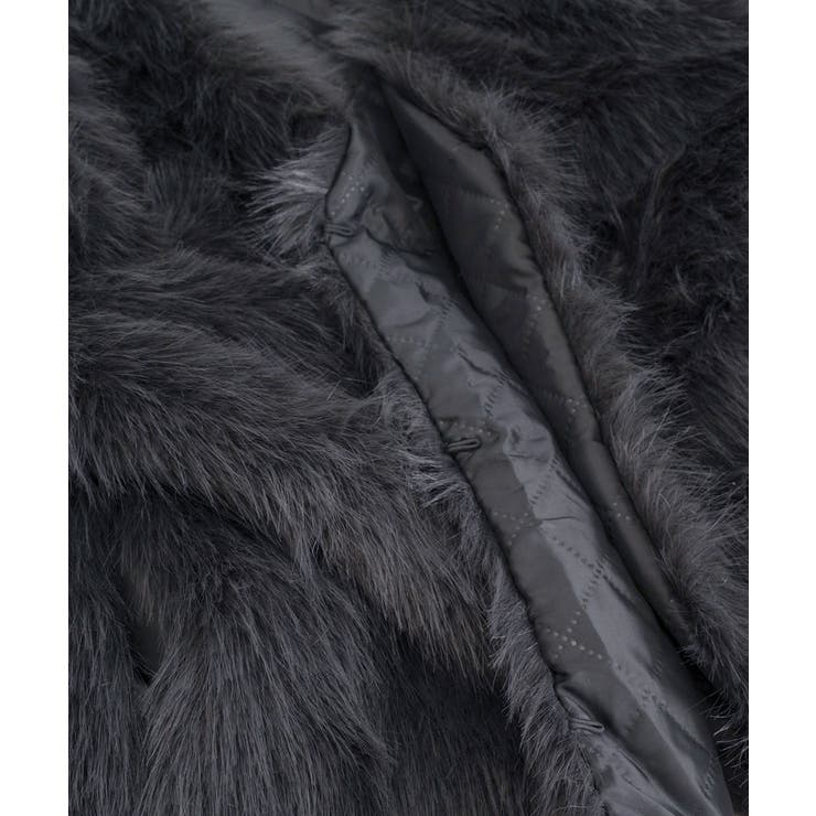 韓国風ノーカラーフェイクファージャケット | SUNSHINE CLOSET | 詳細画像21 