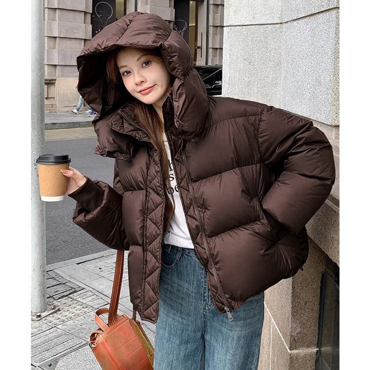 ショート丈ダウンジャケット 中綿ブルゾン | SUNSHINE CLOSET | 詳細画像10 