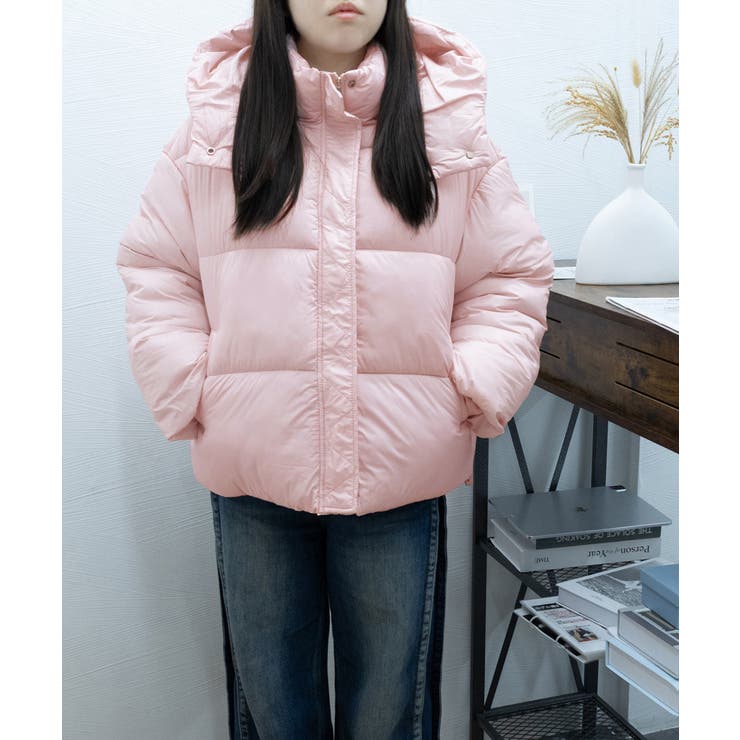 ショート丈ダウンジャケット 中綿ブルゾン | SUNSHINE CLOSET | 詳細画像17 