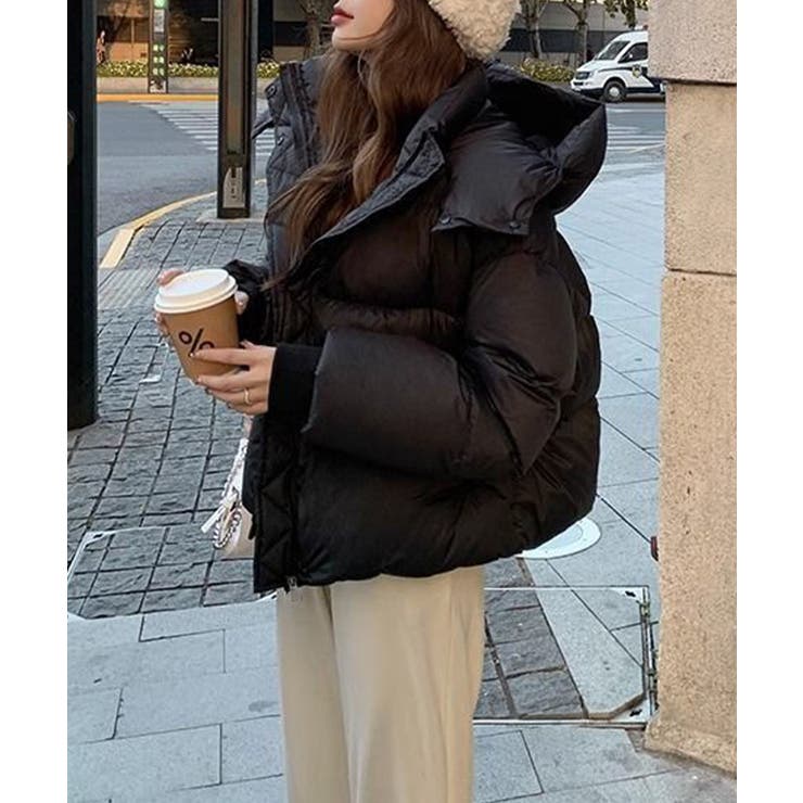 ショート丈ダウンジャケット 中綿ブルゾン | SUNSHINE CLOSET | 詳細画像4 