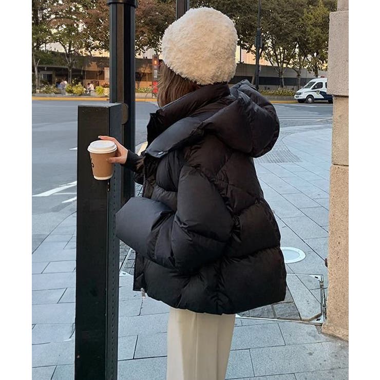 ショート丈ダウンジャケット 中綿ブルゾン | SUNSHINE CLOSET | 詳細画像5 