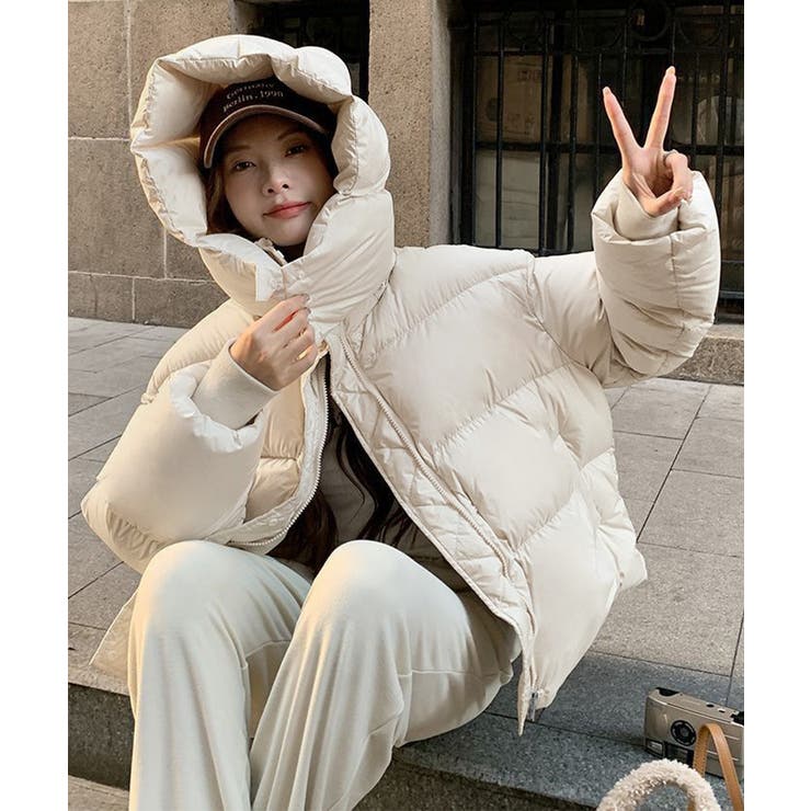 ショート丈ダウンジャケット 中綿ブルゾン | SUNSHINE CLOSET | 詳細画像6 