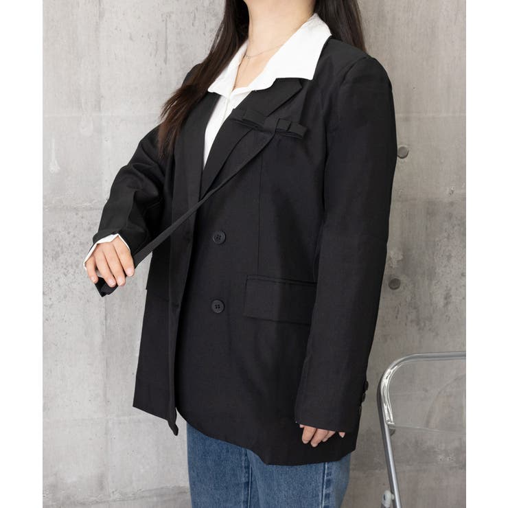 ダブルボタンテーラードジャケットアウター | SUNSHINE CLOSET | 詳細画像15 