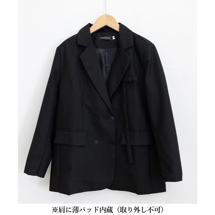 ダブルボタンテーラードジャケットアウター | SUNSHINE CLOSET | 詳細画像18 