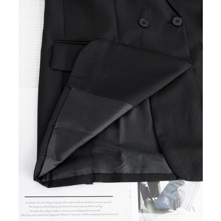 ダブルボタンテーラードジャケットアウター | SUNSHINE CLOSET | 詳細画像24 