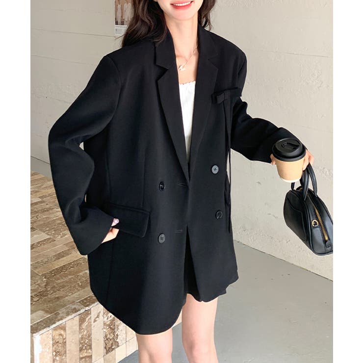 ダブルボタンテーラードジャケットアウター | SUNSHINE CLOSET | 詳細画像3 