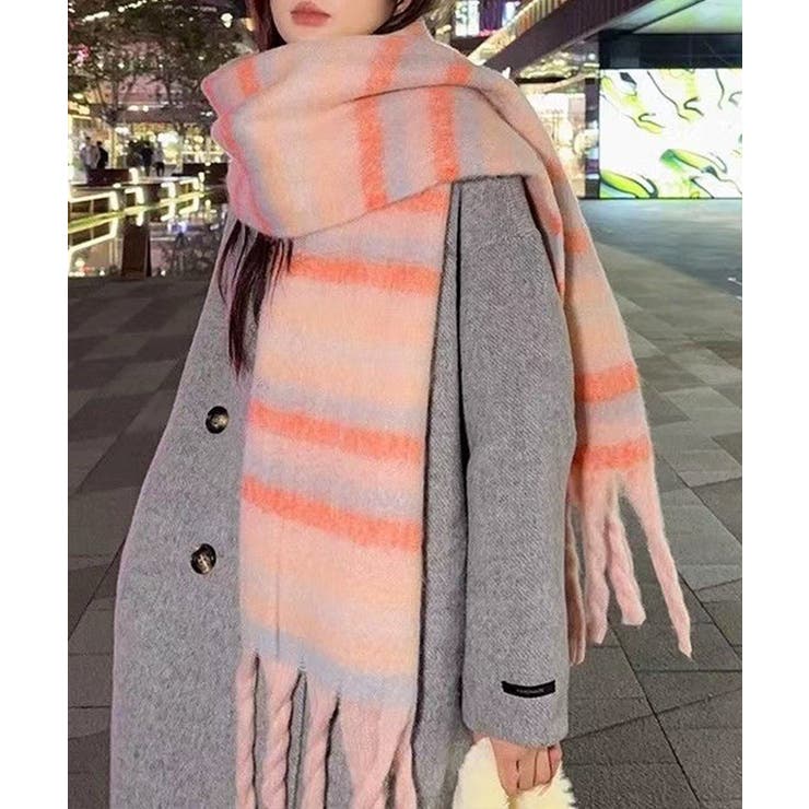 ボリュームマフラー大判 ふわふわマフラー | SUNSHINE CLOSET | 詳細画像6 