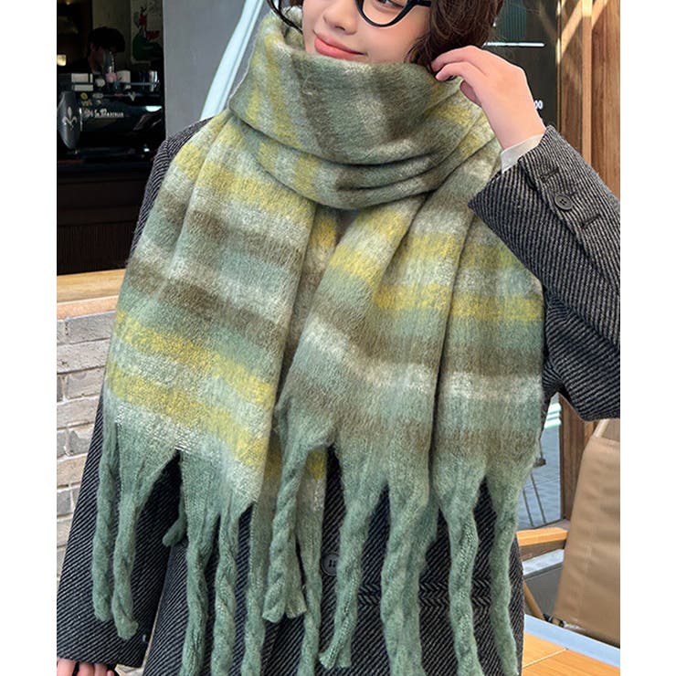 ボリュームマフラー大判 ふわふわマフラー | SUNSHINE CLOSET | 詳細画像8 