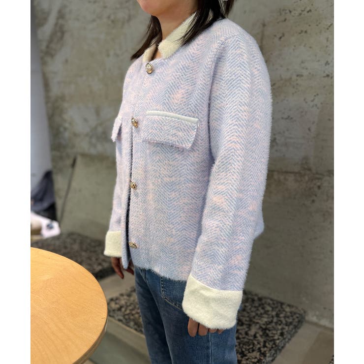 ふわふわモヘアライクジャケット 羽織もの | SUNSHINE CLOSET | 詳細画像11 