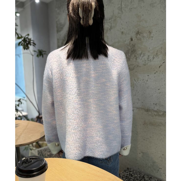 ふわふわモヘアライクジャケット 羽織もの | SUNSHINE CLOSET | 詳細画像12 