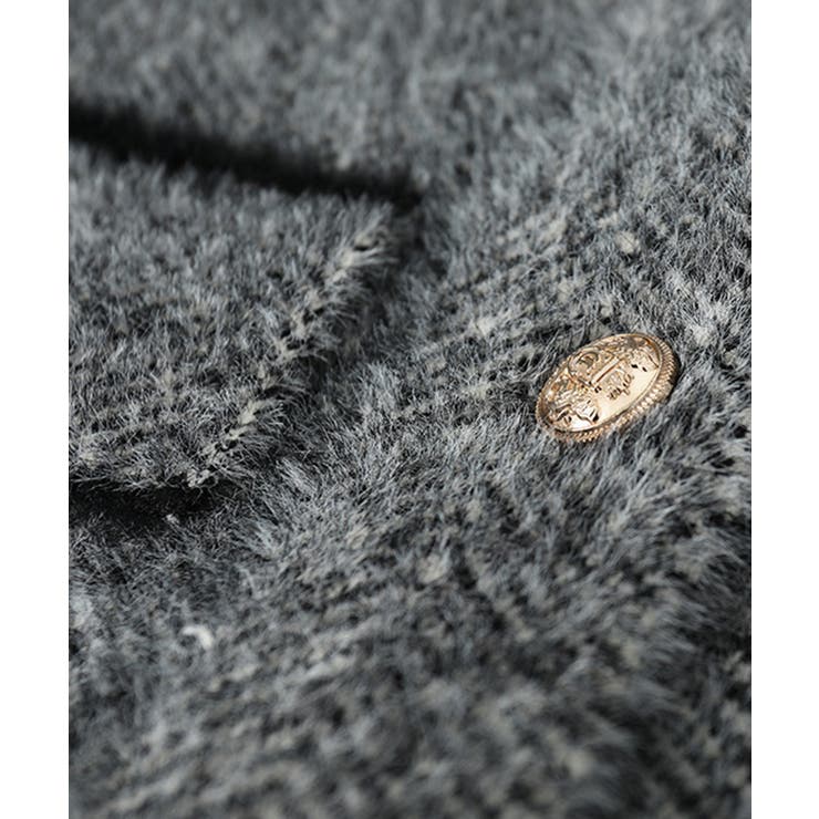 ふわふわモヘアライクジャケット 羽織もの | SUNSHINE CLOSET | 詳細画像17 