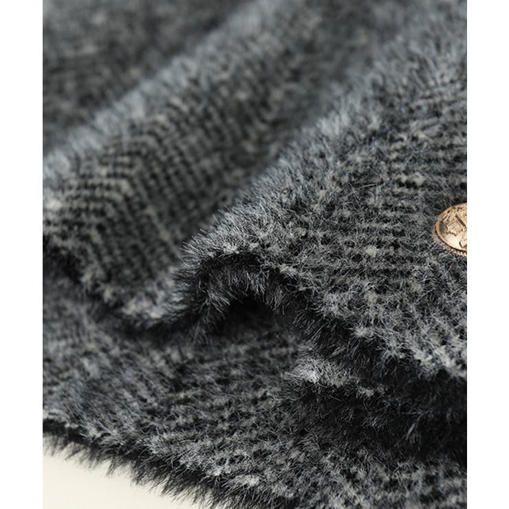 ふわふわモヘアライクジャケット 羽織もの | SUNSHINE CLOSET | 詳細画像18 