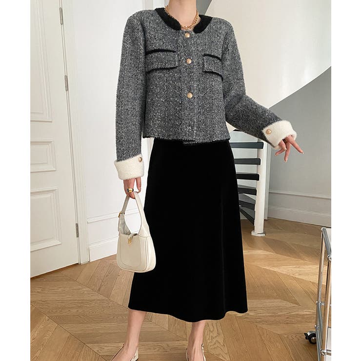 ふわふわモヘアライクジャケット 羽織もの | SUNSHINE CLOSET | 詳細画像5 