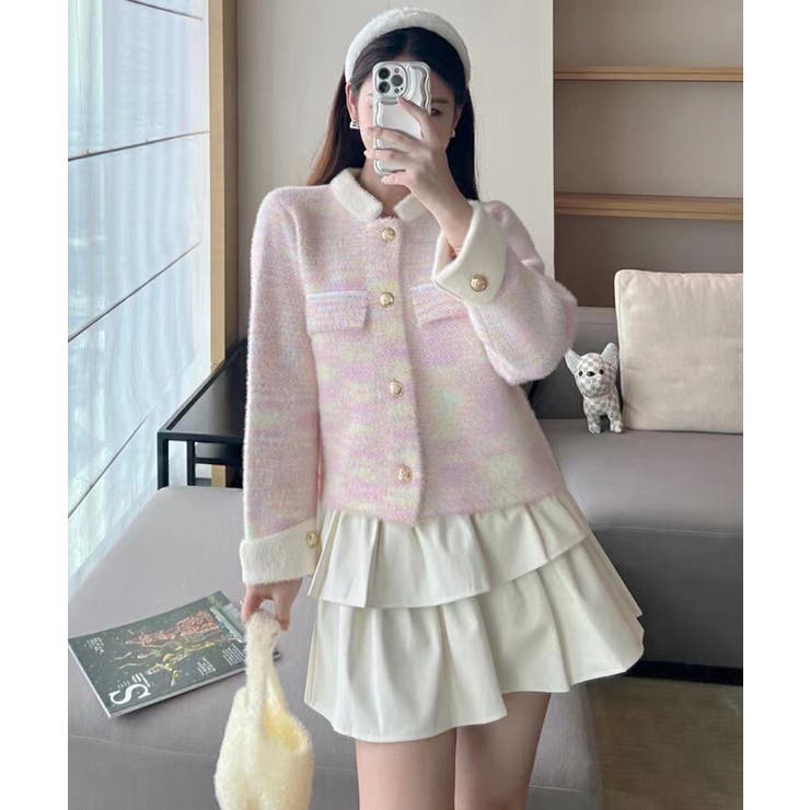 ふわふわモヘアライクジャケット 羽織もの | SUNSHINE CLOSET | 詳細画像6 