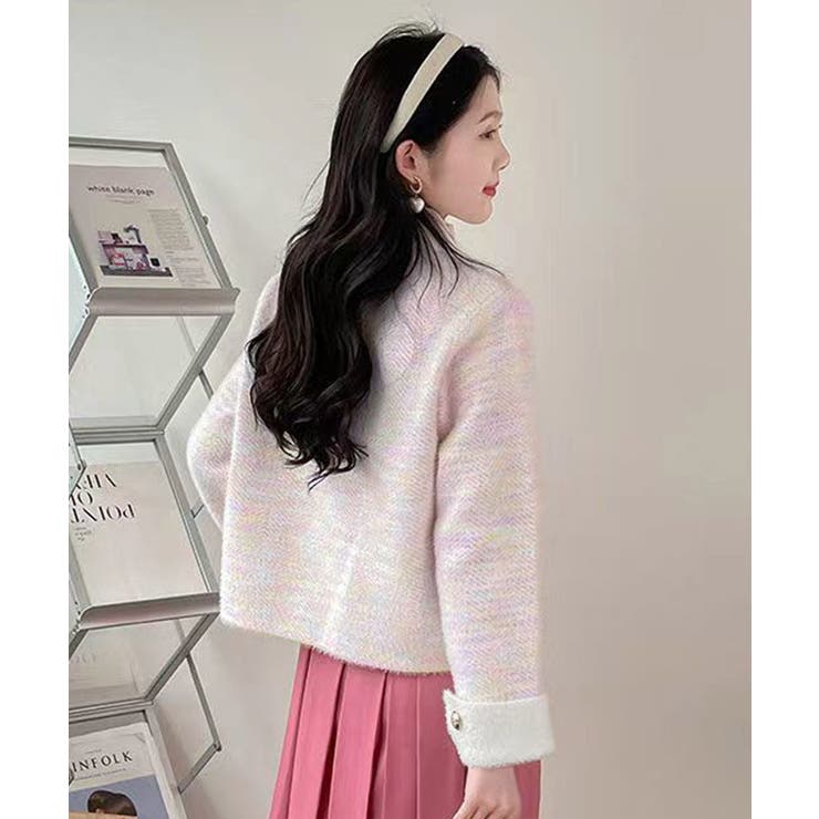 ふわふわモヘアライクジャケット 羽織もの | SUNSHINE CLOSET | 詳細画像7 