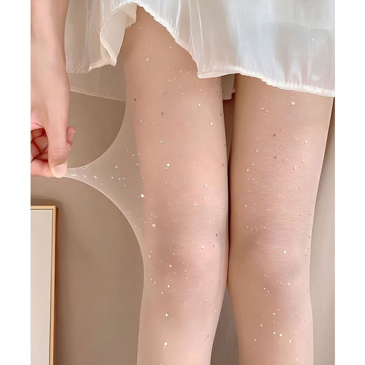 レディース メタリックラメストッキング | SUNSHINE CLOSET | 詳細画像1 