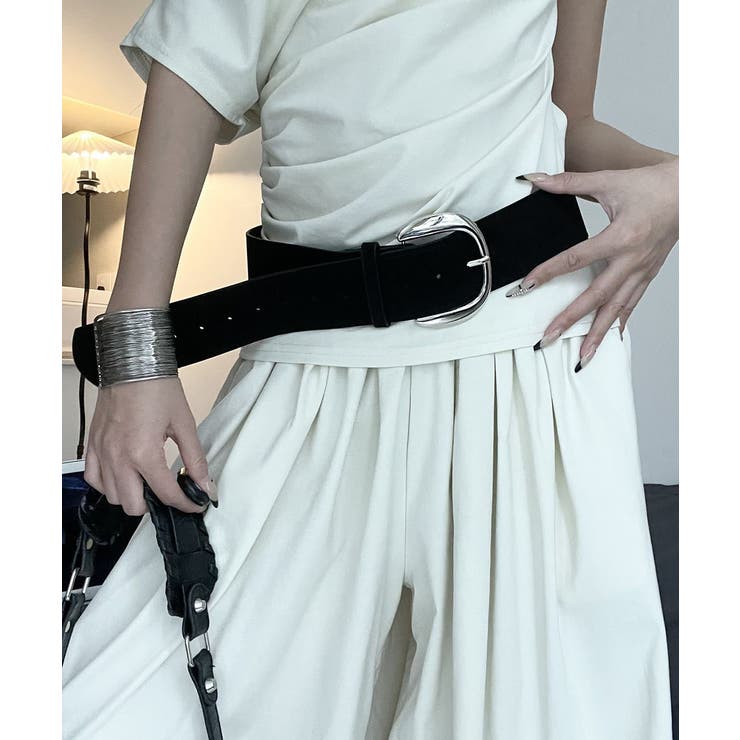 ヴィンテージ風スエードバックルベルト | SUNSHINE CLOSET | 詳細画像7 