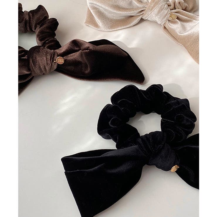 リボン付きシュシュ ヘアゴム 韓国風 | SUNSHINE CLOSET | 詳細画像16 