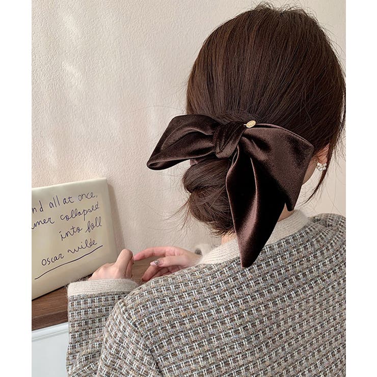 リボン付きシュシュ ヘアゴム 韓国風 | SUNSHINE CLOSET | 詳細画像3 