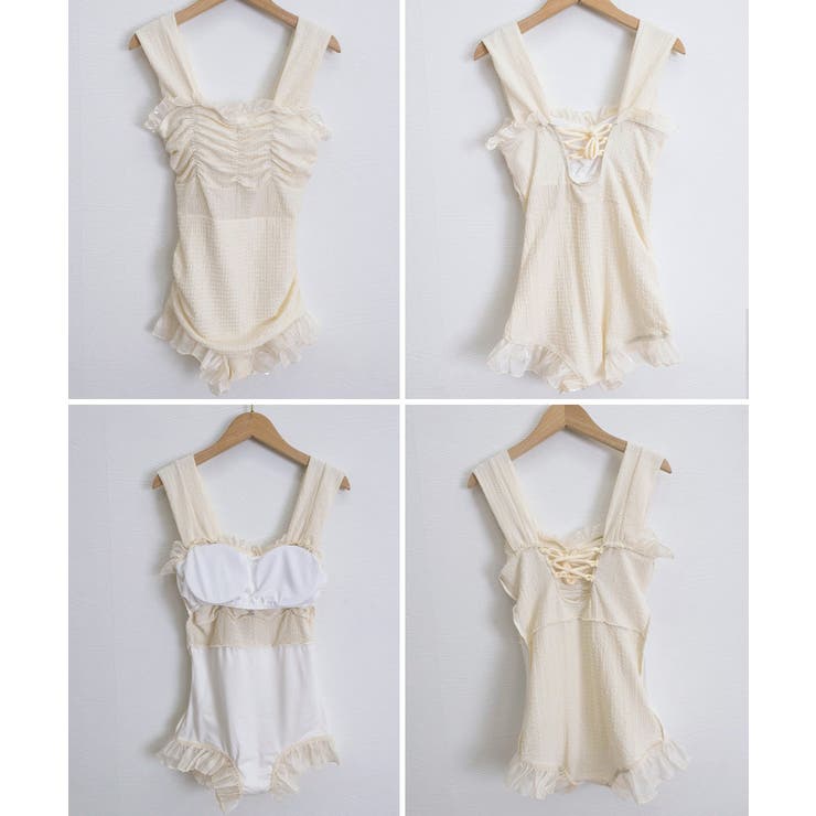 レディース 体型カバー水着 フリルデザイン | SUNSHINE CLOSET | 詳細画像16 