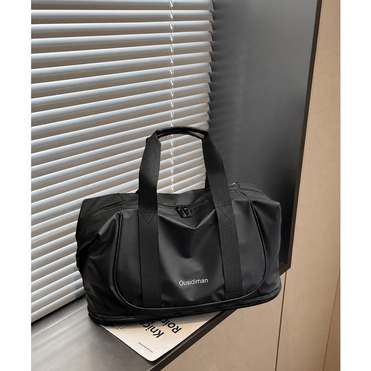 シンプル配色トラベルバッグ ショルダーバッグ 肩掛け斜め掛け鞄 | SUNSHINE CLOSET | 詳細画像17 
