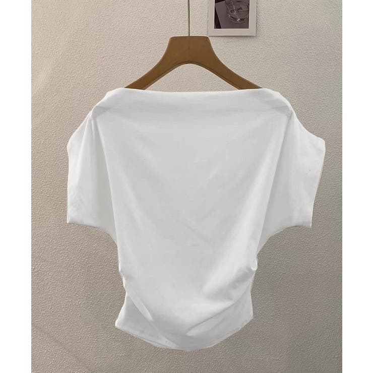 ワンショルダーtシャツ レディース ボートネック | SUNSHINE CLOSET | 詳細画像28 